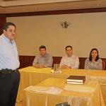 El Abogado Julio Pineda presidió los actos.