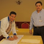 También New Holland Lingiere llevó a cabo la firma del contrato colectivo.