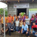 Delta Cortés festeja un gran día en familia