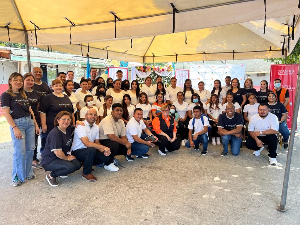 Fotos becas instituto Hanes