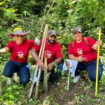 UNIVERSIDAD AUTÓNOMA DE HONDURAS DE VISITA EN AQUAFINCA
