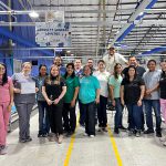 UNIVERSIDAD AUTÓNOMA DE HONDURAS DE VISITA EN AQUAFINCA