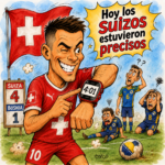 Precisos estuvieron los suizos ante los bosnios